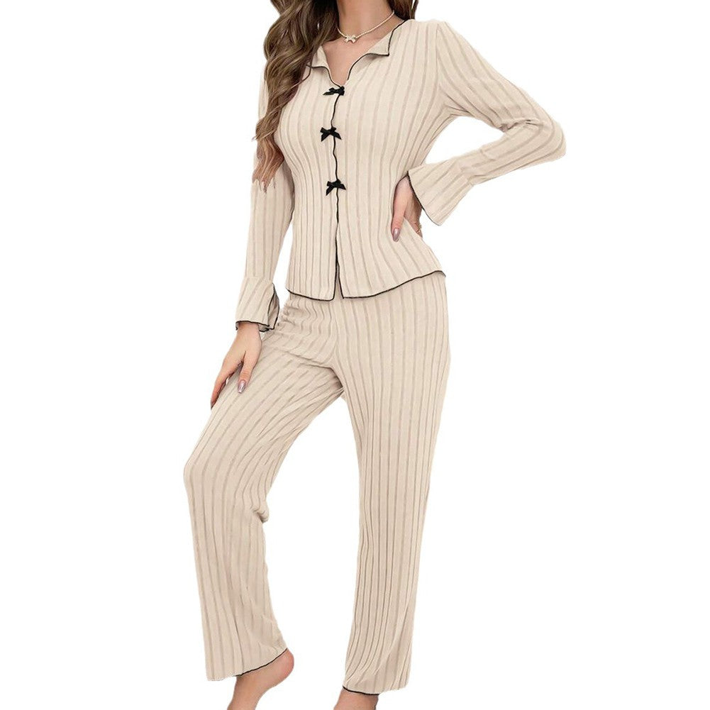 Feel Women's Autumn Winter PJs Cozy Top and Bottoms Ensemble Available Now