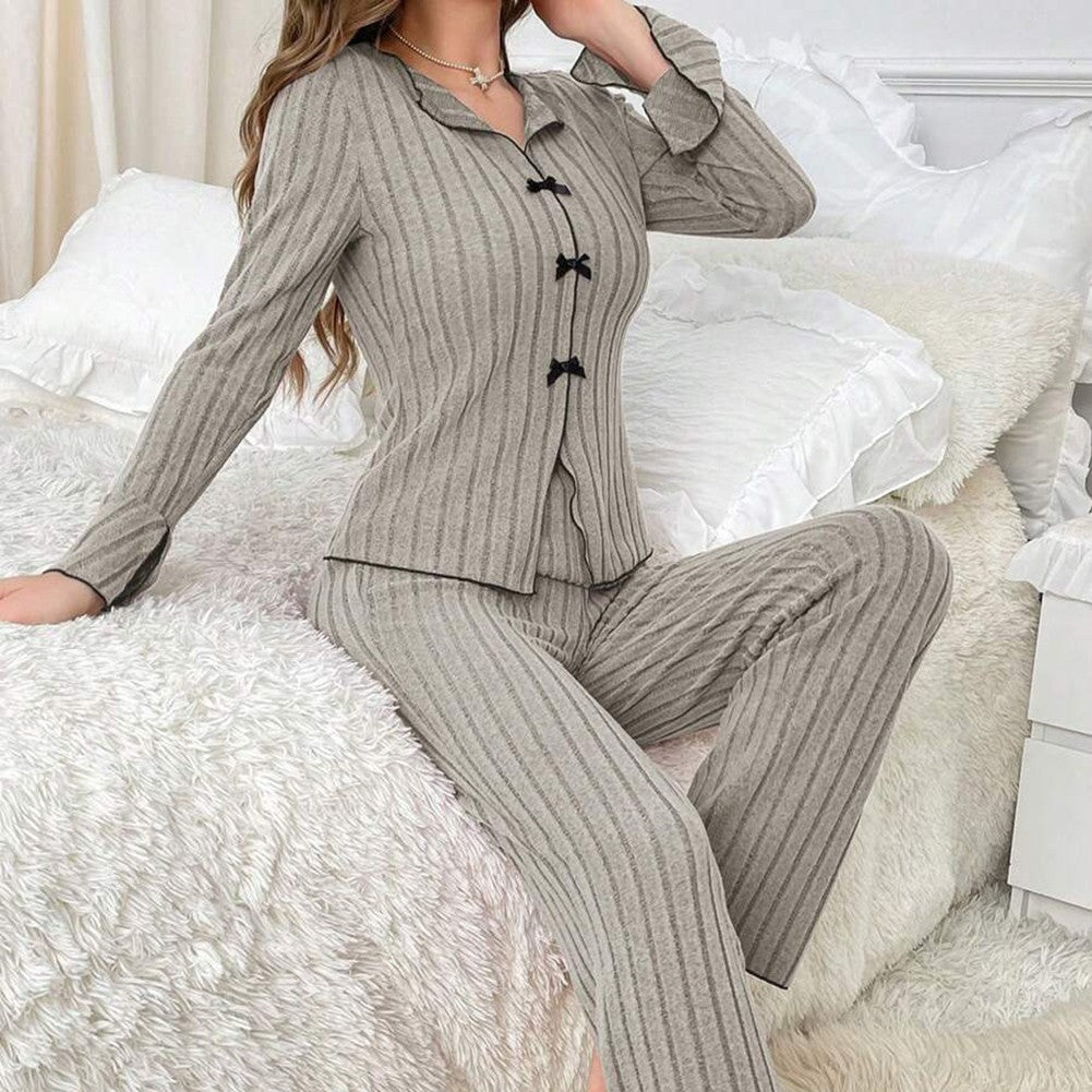 Feel Women's Autumn Winter PJs Cozy Top and Bottoms Ensemble Available Now