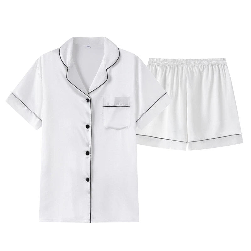 UK Personalized Womens Pyjamas Pjs Shorts Set Wedding Bridesmaid Birthday Party