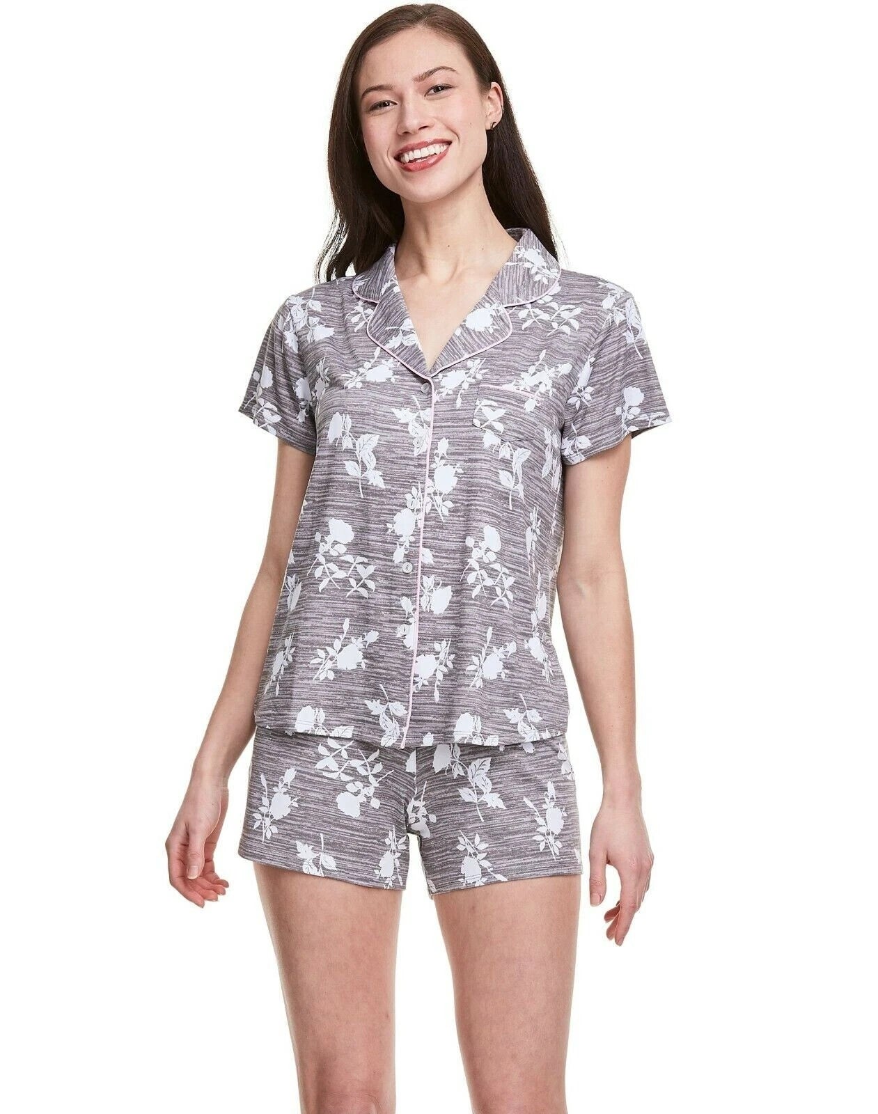 PJ Couture Women's Two Piece Shorts Top Sleepwear Pajama PJ Sets NEW MSRP $38