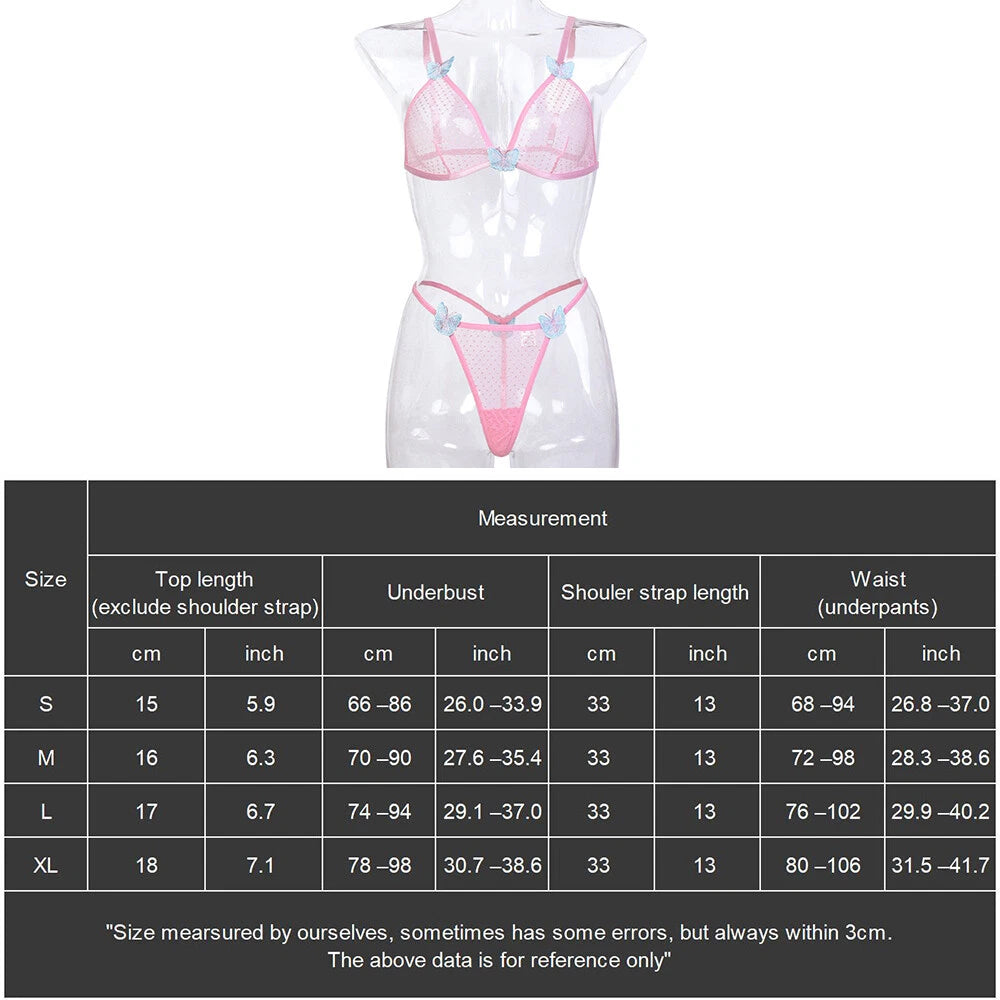 Sexy Lingerie Set Lace Teddy Strap Babydoll Bodysuit Naughty Slutty Sleepwear