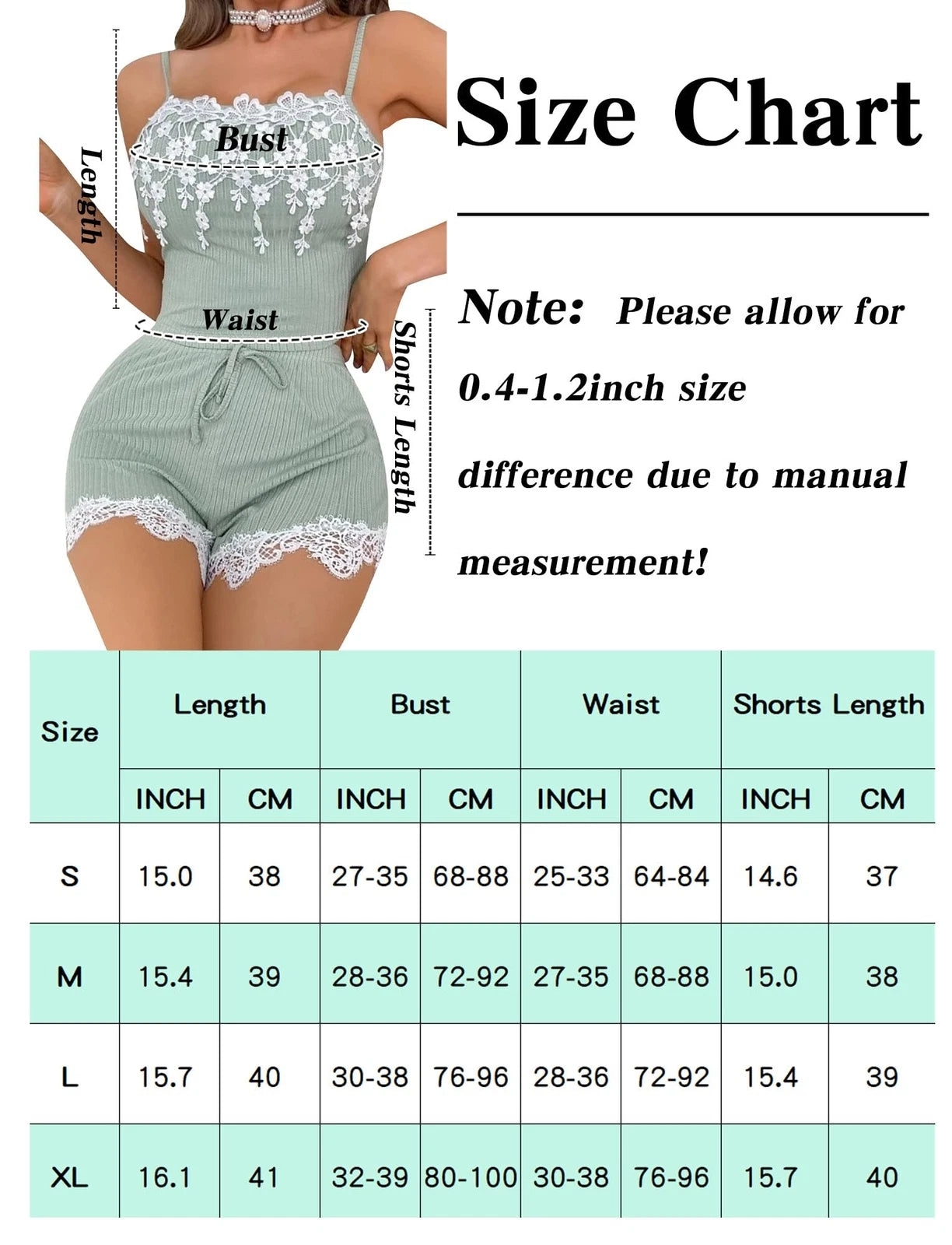Sexy Satin Lace PJs Cami Set Camisole Shorts French Knickers Vest Nightwear Xmas