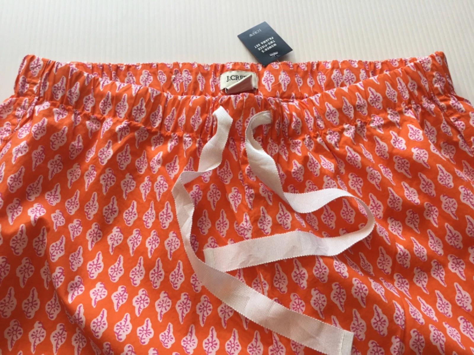 J.Crew Factory Women’s NWT Cotton Short-Sleeve Pant Pajama Set Size: S M L XL
