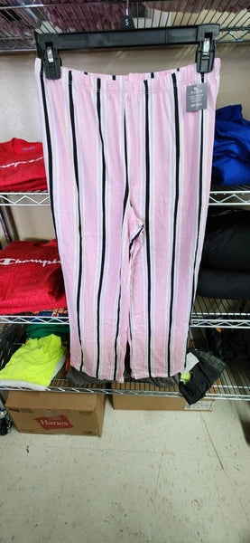 PJ Couture Women's Two Piece Pants Top Notch Short Sleeve Shirt Pajamas MSRP $48