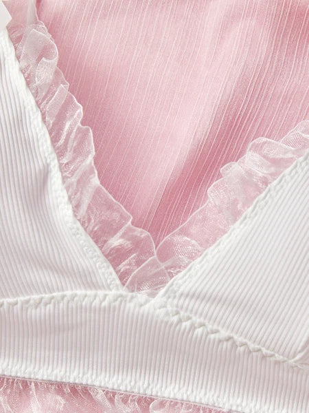 Sexy Lingerie Women Lace Hot Pants Babydoll Nightdress Nightgown Sleepwear Set