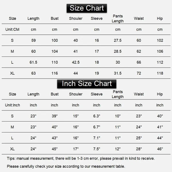 Summer Women Pajamas  Button Down Top&Shorts 2 Pieces Sleepwear Notched Collar