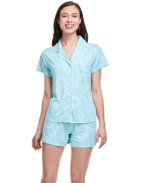 PJ Couture Women's Two Piece Shorts Top Sleepwear Pajama PJ Sets NEW MSRP $38