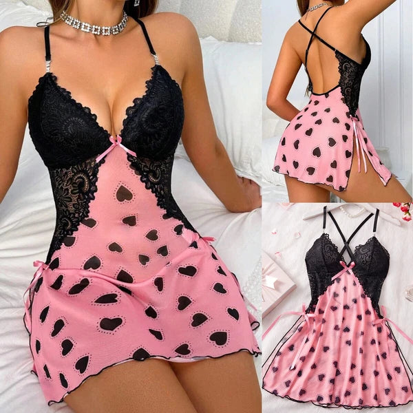 Women Sexy Lingerie Slip Dress Nightwear Underwear Babydoll Sleepwear G-string