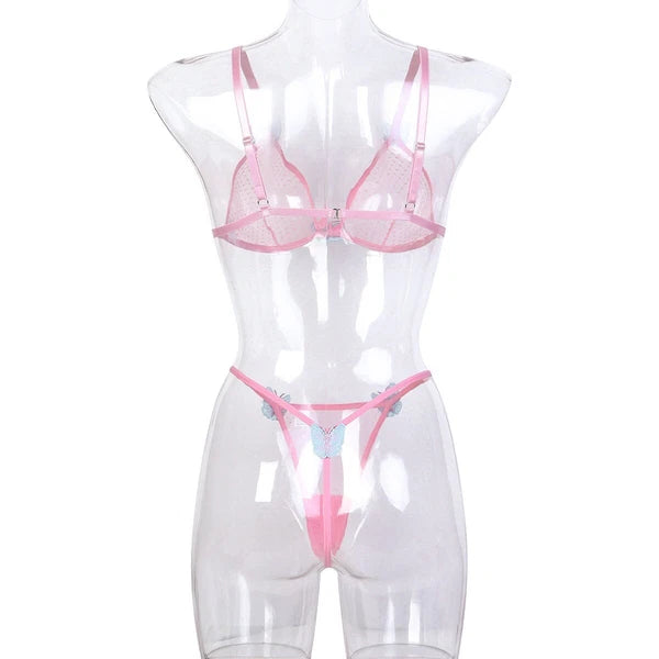 Sexy Lingerie Set Lace Teddy Strap Babydoll Bodysuit Naughty Slutty Sleepwear