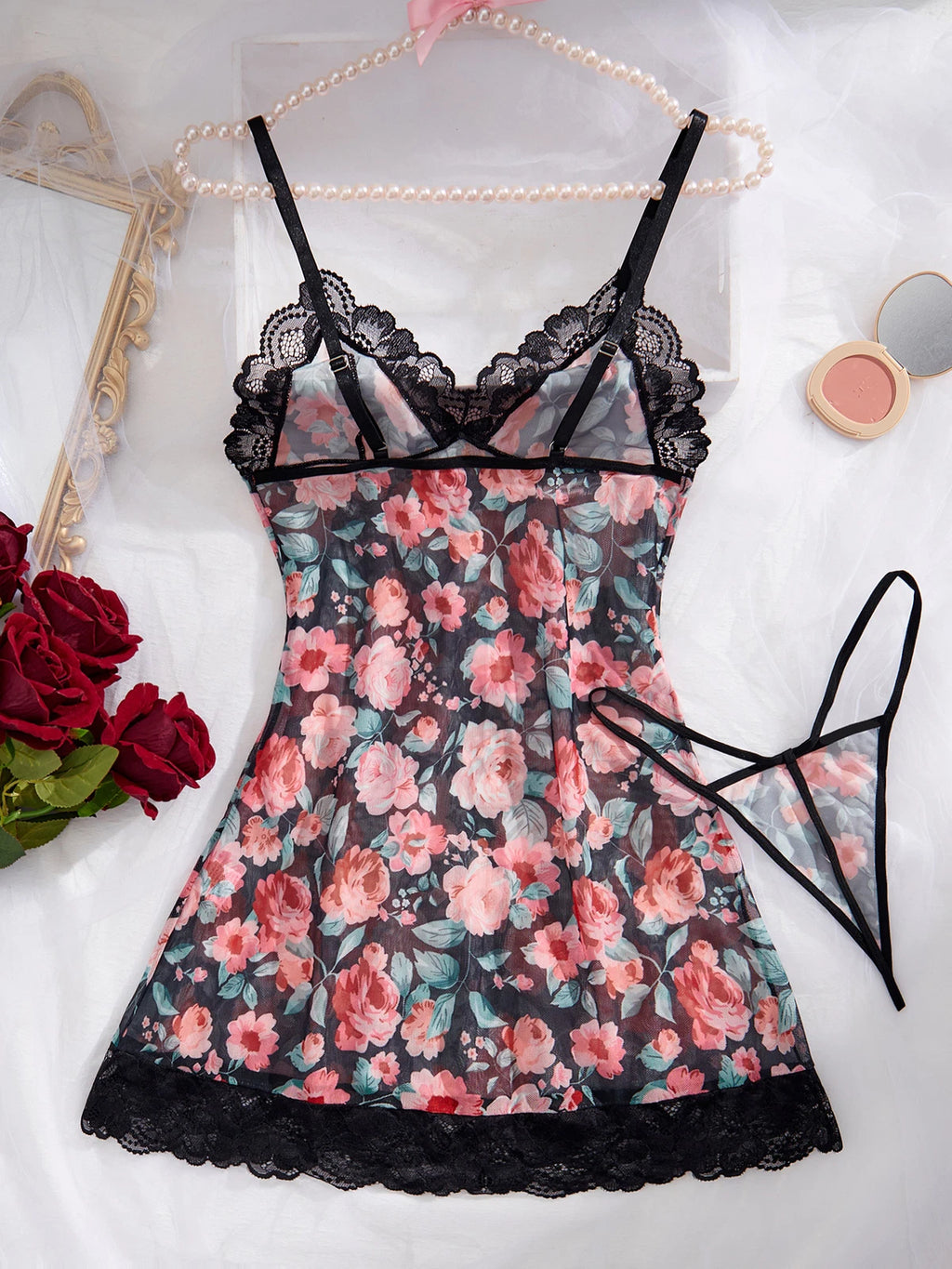 Women Sexy Lingerie Slip Dress Nightwear Underwear Babydoll Sleepwear G-string