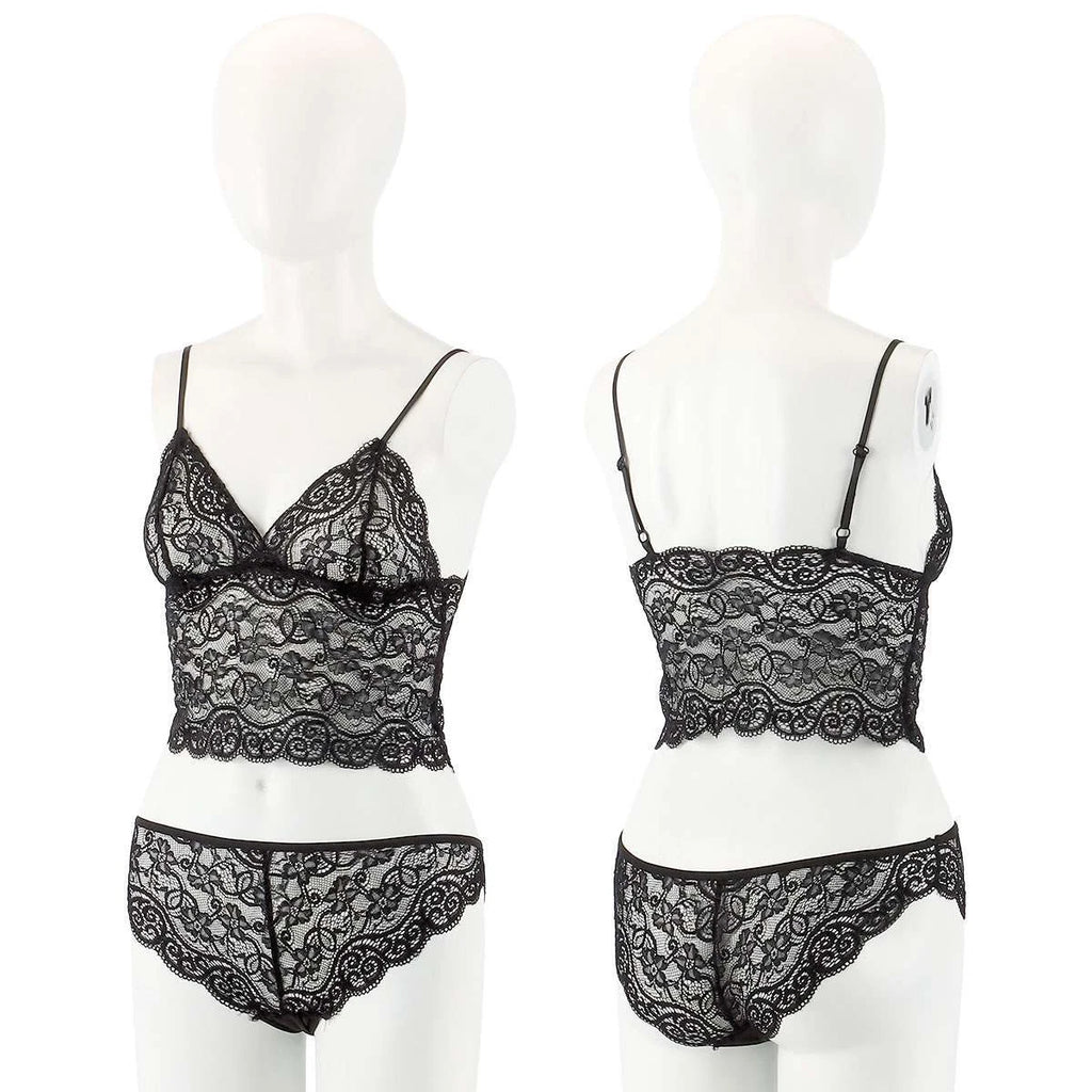 4Pcs Women' Silk Satin Pajamas Set Lingerie Floral Lace Cami Sleepwear with Robe