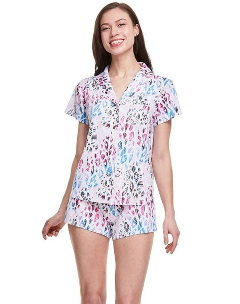 PJ Couture Women's Two Piece Shorts Top Sleepwear Pajama PJ Sets NEW MSRP $38