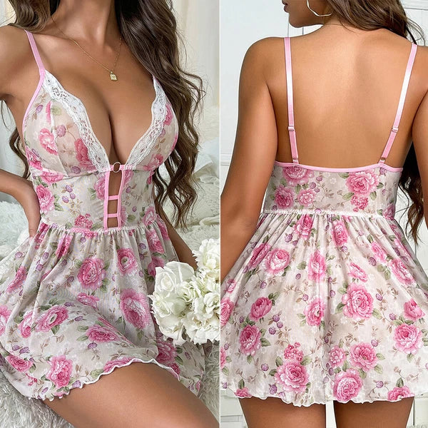Women Sexy Lingerie Slip Dress Nightwear Underwear Babydoll Sleepwear G-string