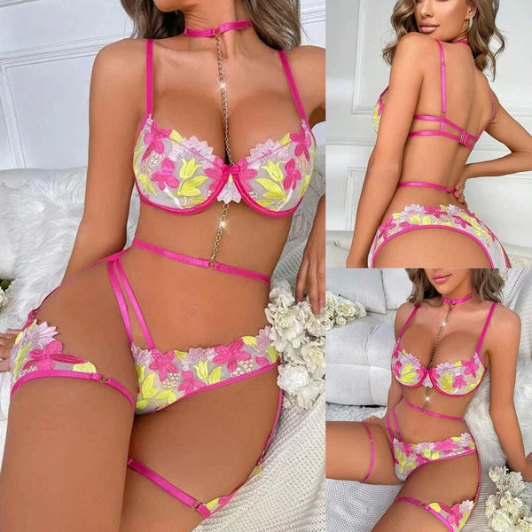 Women's Sexy Lingerie Babydoll Sleepwear Underwear Lace Nightwear Dress G-String