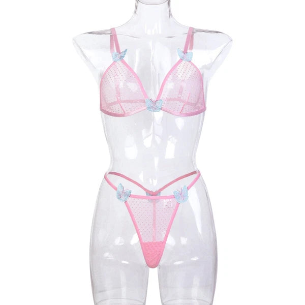Sexy Lingerie Set Lace Teddy Strap Babydoll Bodysuit Naughty Slutty Sleepwear