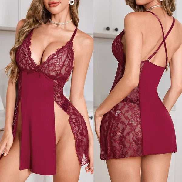 Women Sexy Lingerie Slip Dress Nightwear Underwear Babydoll Sleepwear G-string