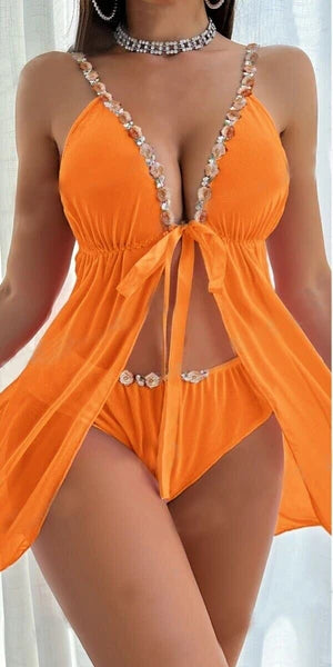 Women Sexy Lingerie Slip Dress Nightwear Underwear Babydoll Sleepwear G-string