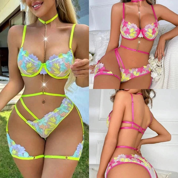 Women's Sexy Lingerie Babydoll Sleepwear Underwear Lace Nightwear Dress G-String